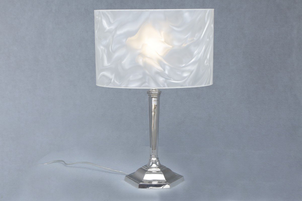 Asztali lámpa kasírozott design ernyõvel 74