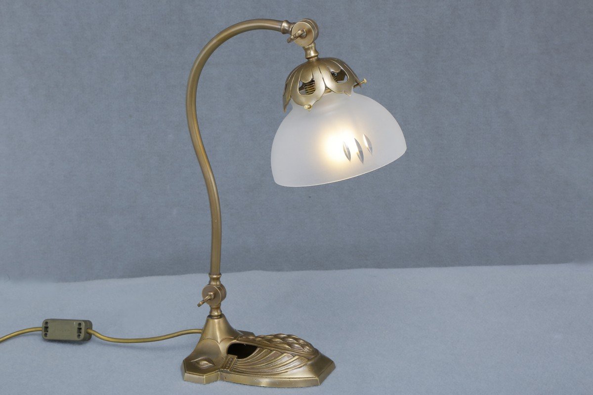 Állítható asztali lámpa 92, exkluzív, kézzel készített  sárgaréz lámpa  stílusban