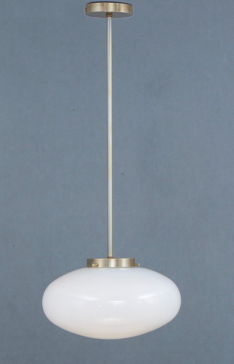 Cooper függeszték II., exkluzív, kézzel készített  sárgaréz lámpa Art deco, Art deco stílusban