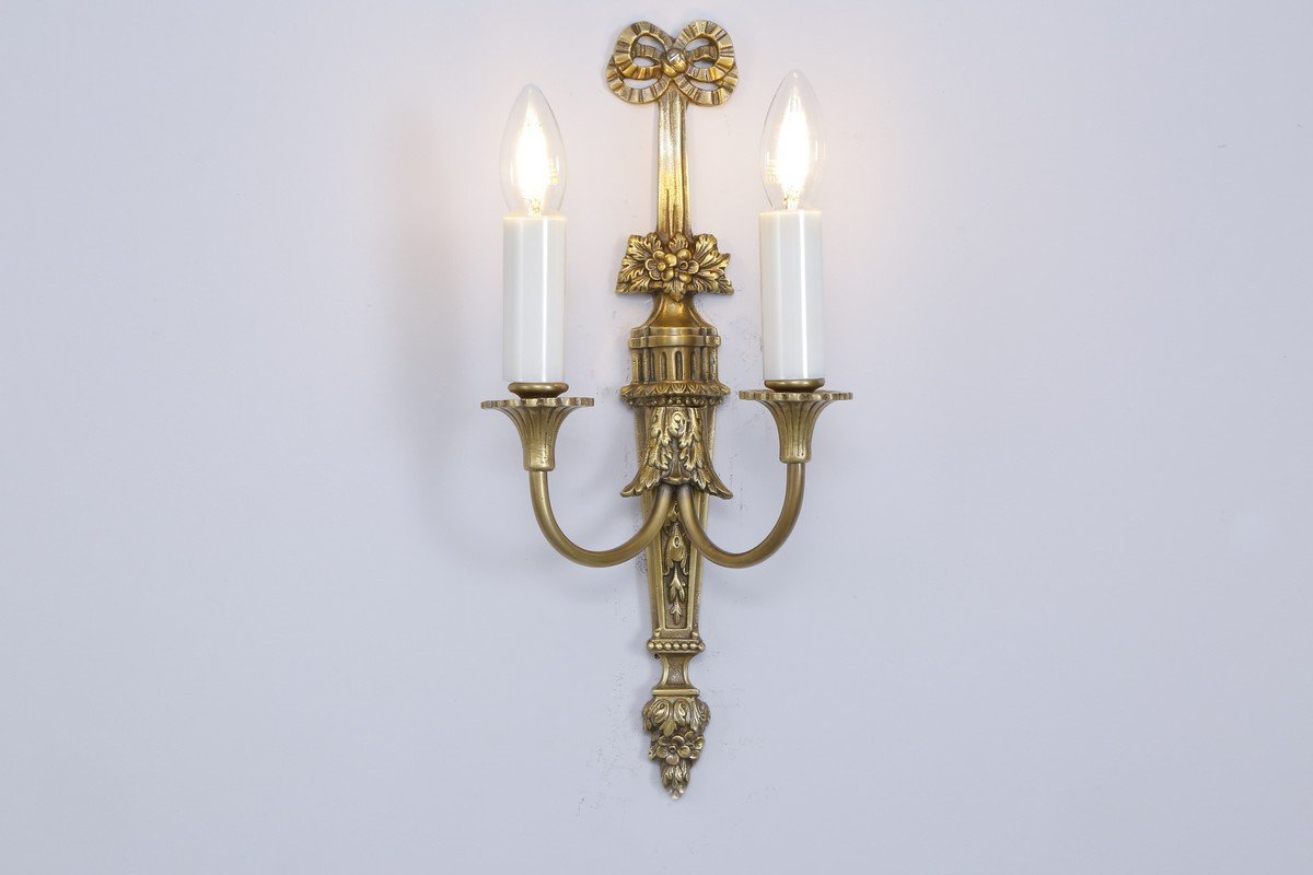 Empire réz falikar 50, exkluzív, kézzel készített  sárgaréz lámpa  stílusban