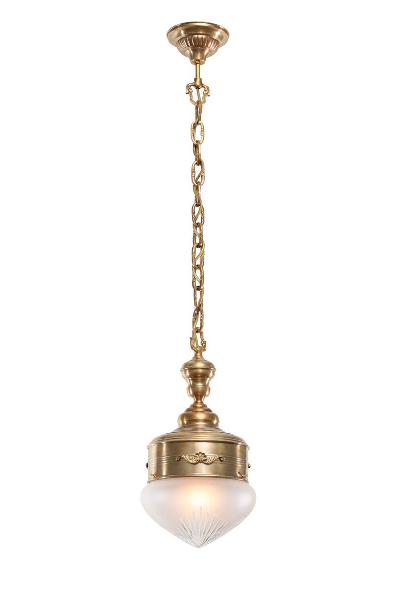 Pápa függeszték 20, exkluzív, kézzel készített  sárgaréz lámpa Klasszikus stílusban