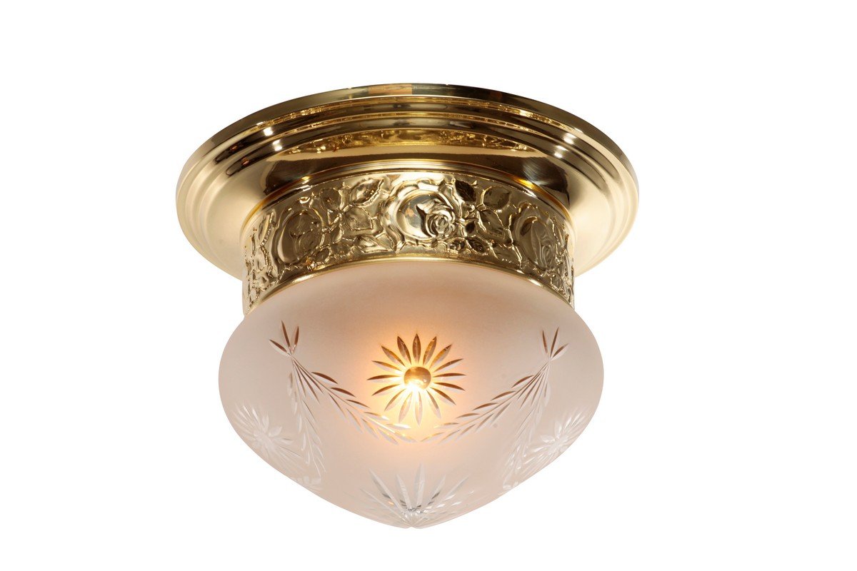 Pécs mennyezeti lámpa 20/5, exkluzív, kézzel készített  sárgaréz lámpa Klasszikus stílusban