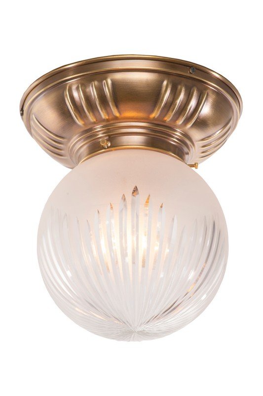 Prága mennyezeti lámpa 8/22, exkluzív, kézzel készített  sárgaréz lámpa Art deco, Art deco stílusban