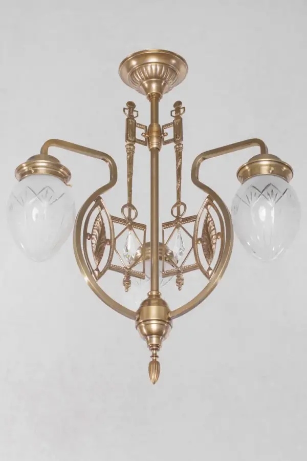 Pannon 3 armed chandelier 1