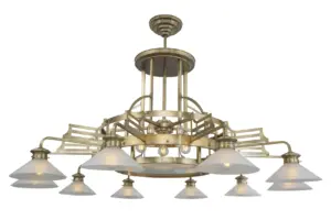 Snooker 10 karos csillár