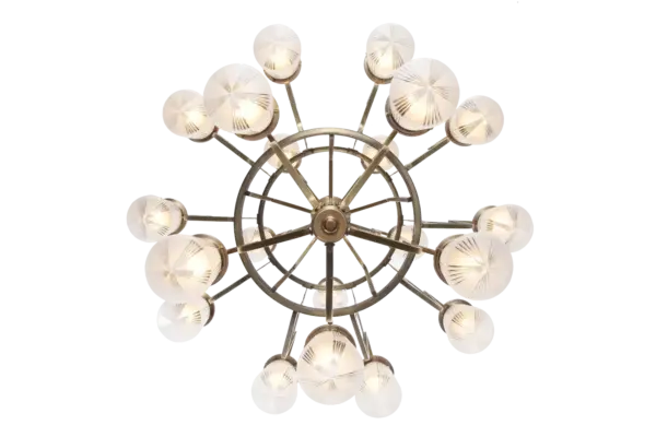 png Luzern 20 armed chandelier 3